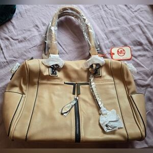 Michael Michelle NWT Tan Handbag